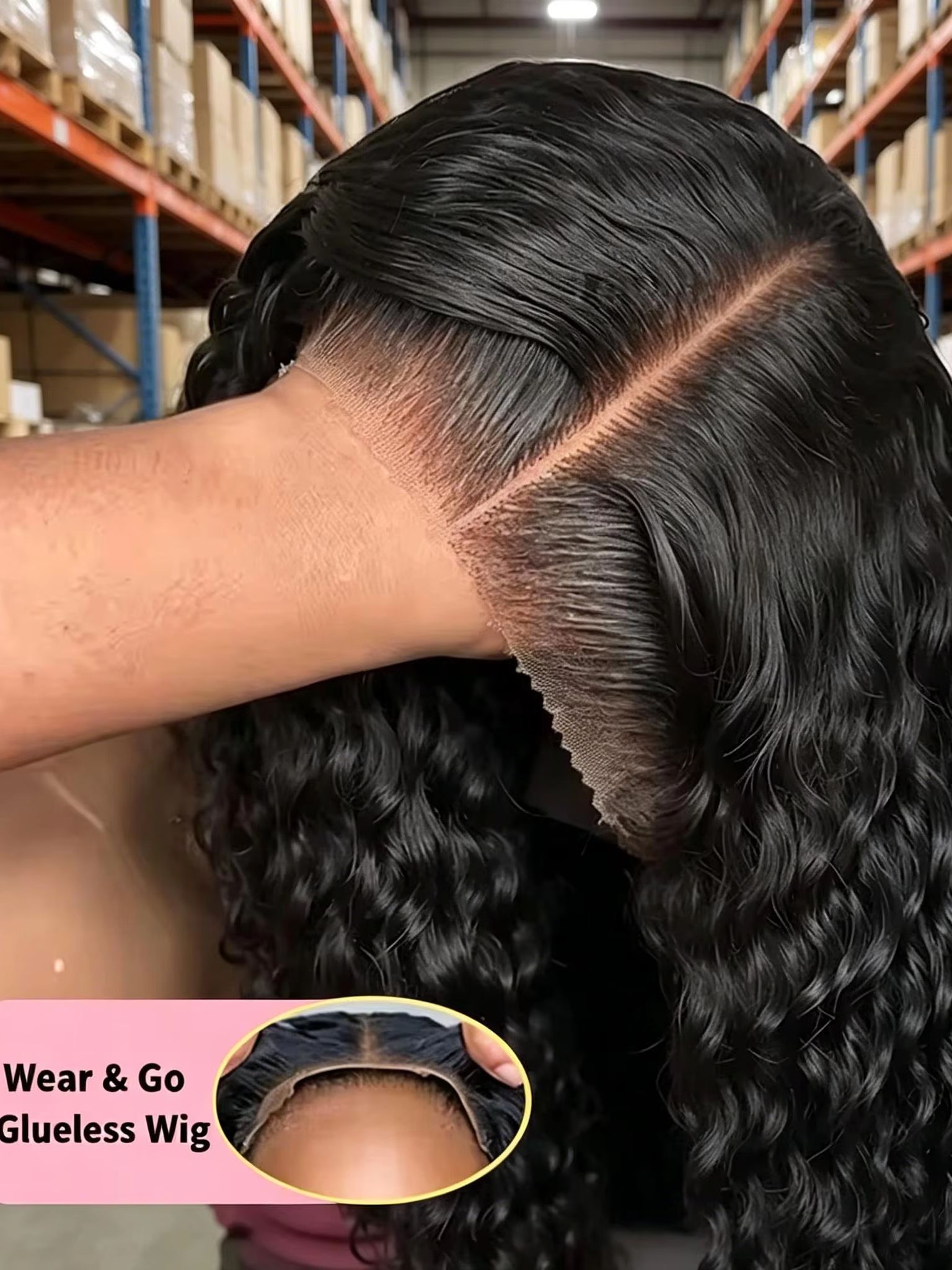 Hd Lace Frontal Wig Human Hair Pre Plucked - Parrucca Frontale in Pizzo HD 13x6