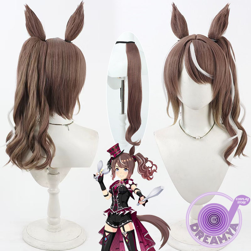 Synthetic Wigs - Parrucca cosplay Highkey Hallowed Uma Musume