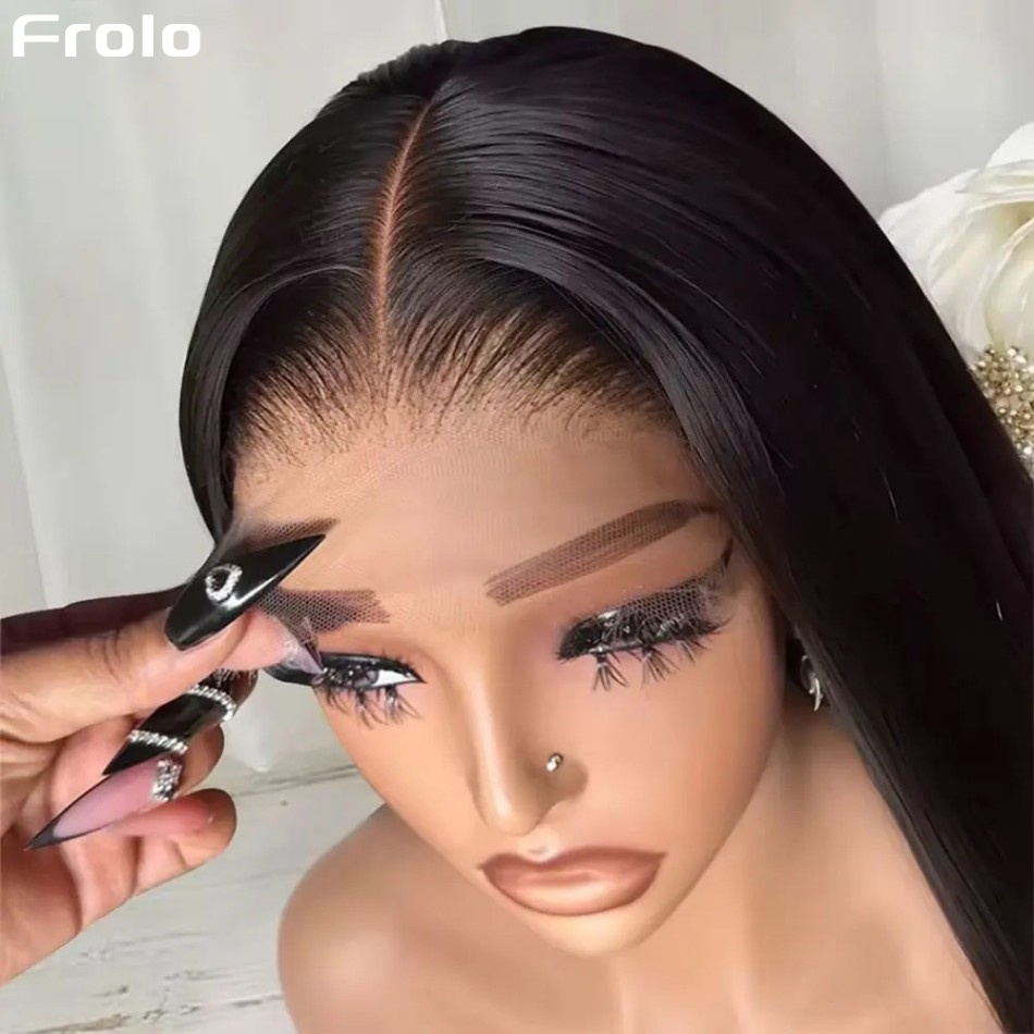 Human Hair Wigs - Parrucche di capelli umani lisci senza