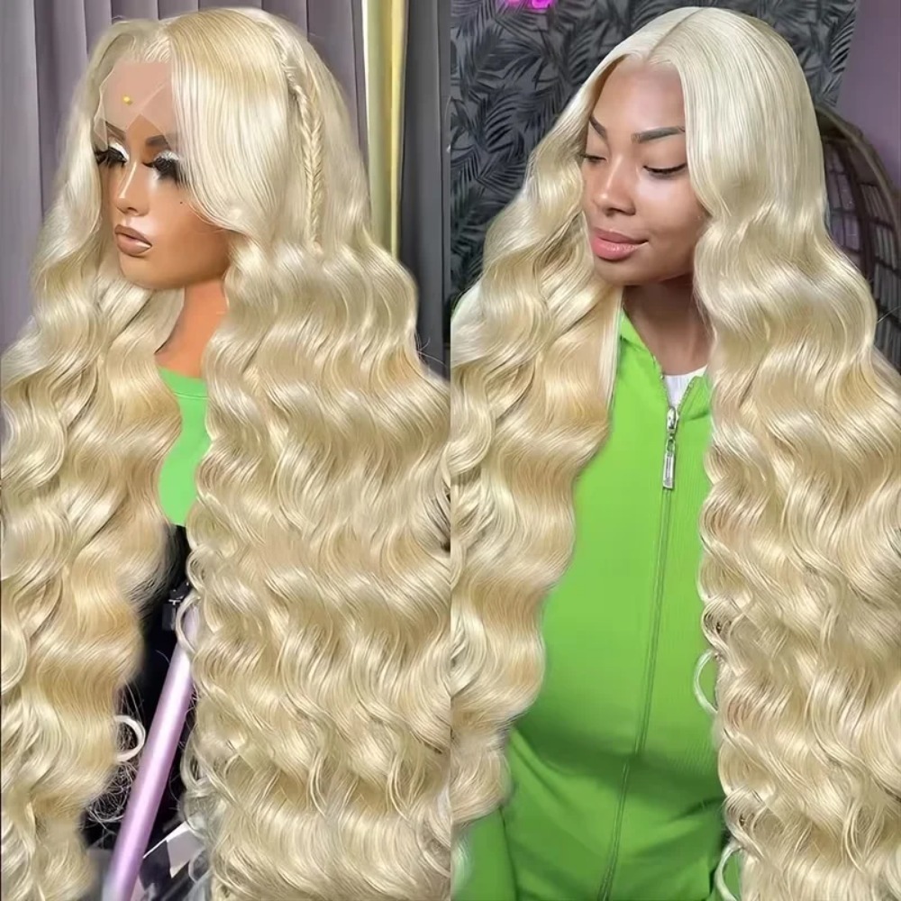 Parrucche Bionde 613 da 26-30  - 613 Blonde Body Wave Lace Front Wig recensione e prezzo
