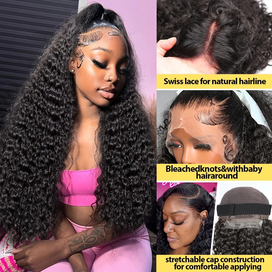 Parrucca Frontale in Pizzo HD  - Hd Lace Frontal Wig Human Hair Pre Plucked recensione e prezzo