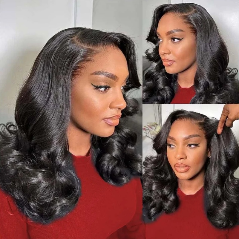 Parrucca Bob Corta con Onde Na - Glueless Wear And Go Human Hair Wig recensione e prezzo
