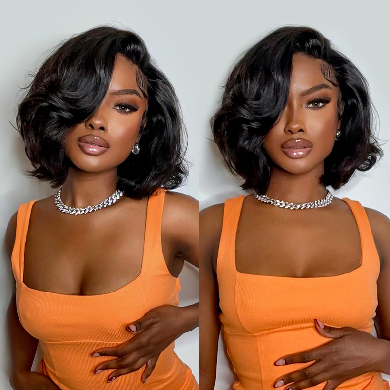 Parrucche Bob Corte in Capelli - Hd Lace Frontal Wig Human Hair Pre Plucked recensione e prezzo