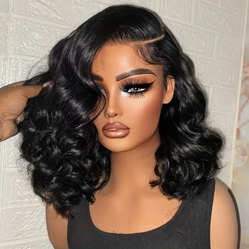 Parrucche Bob Corte in Capelli - Hd Lace Frontal Wig Human Hair Pre Plucked recensione e prezzo