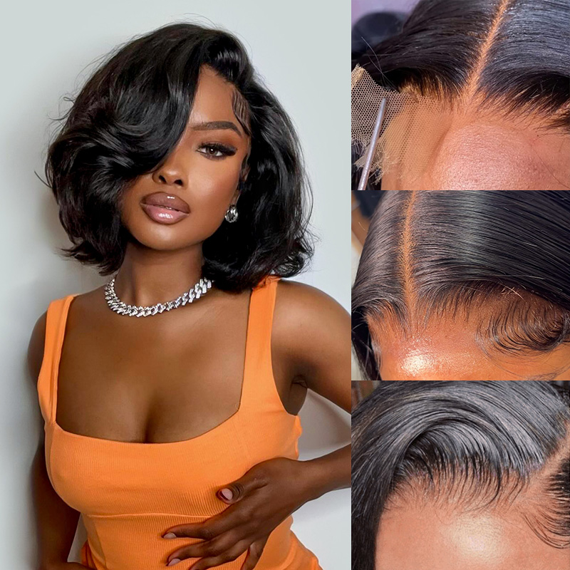 Parrucche Bob Corte in Capelli - Hd Lace Frontal Wig Human Hair Pre Plucked recensione e prezzo
