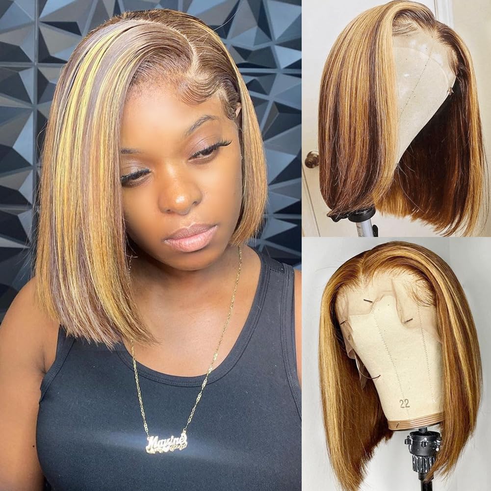 Parrucca Bob in Capelli Umani  - Pre Parted 13X4 Lace Front Bob Wig recensione e prezzo