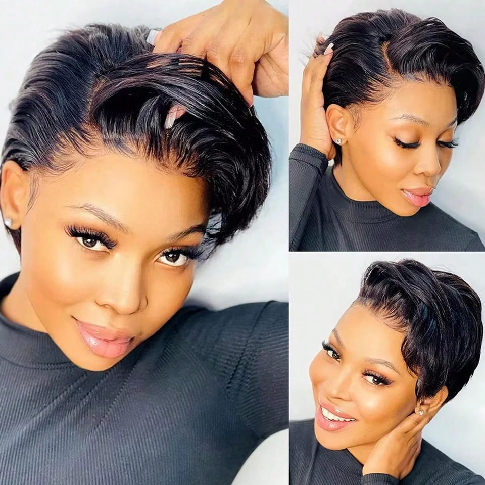 Parrucca Corta Pixie Cut Econo - Short Pixie Cut Wig Human Hair Cheap recensione e prezzo