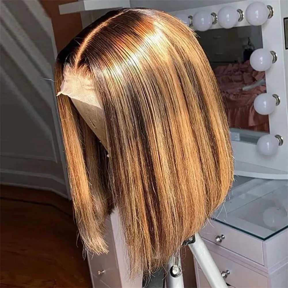 Parrucche Bob Biondo Miele con - Glueless Wear And Go Human Hair Wig recensione e prezzo