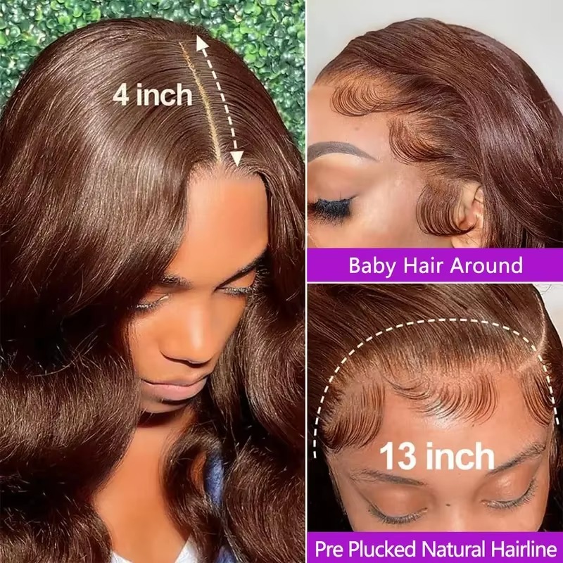 Smilegirl Parrucca Frontale in - Hd Lace Frontal Wig Human Hair Pre Plucked recensione e prezzo