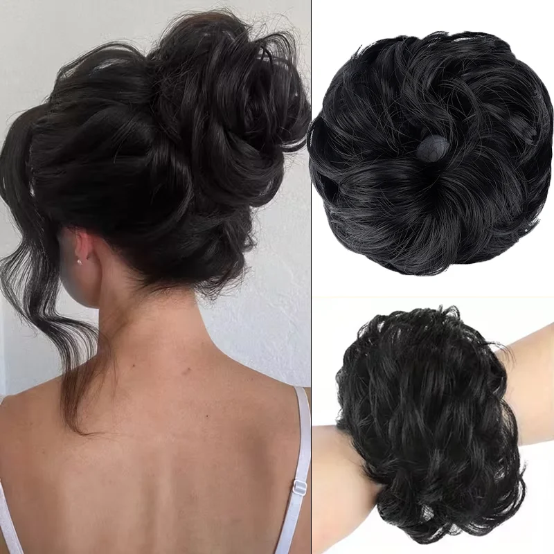 Elegante parrucca per chignon  - Claw Clip Messy Bun Hair Piece recensione e prezzo