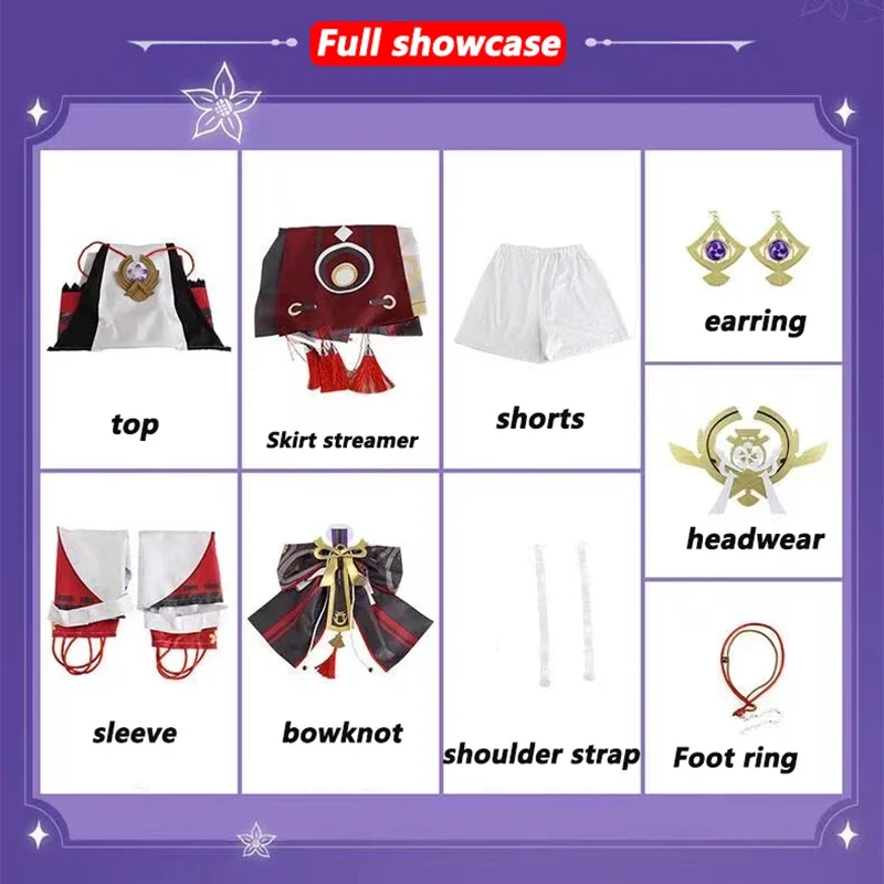 Costume Cosplay Yae Miko, Abit - Synthetic Wigs recensione e prezzo
