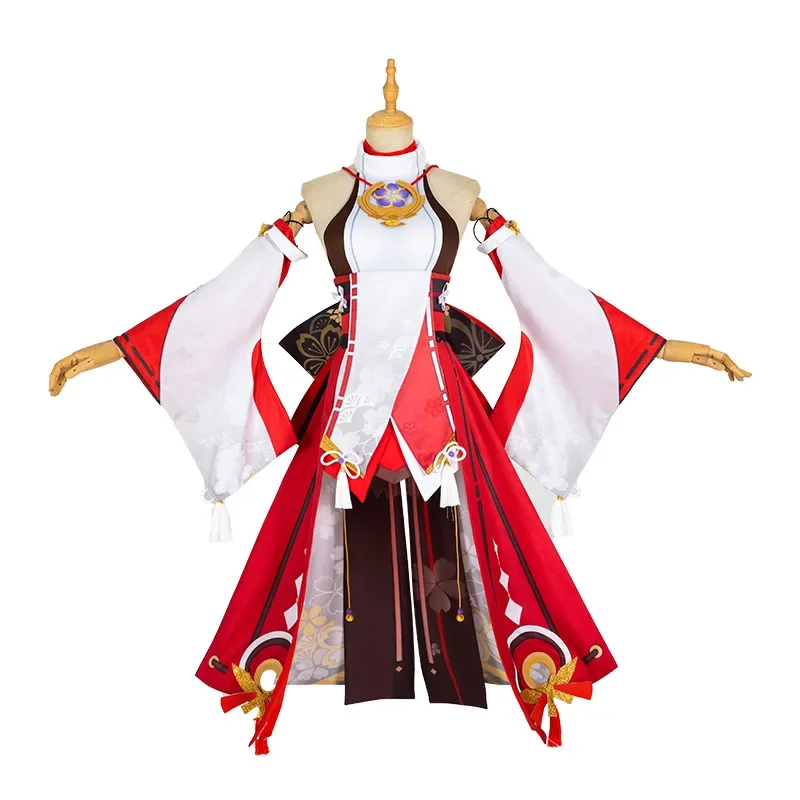 Costume Cosplay Yae Miko, Abit - Synthetic Wigs recensione e prezzo