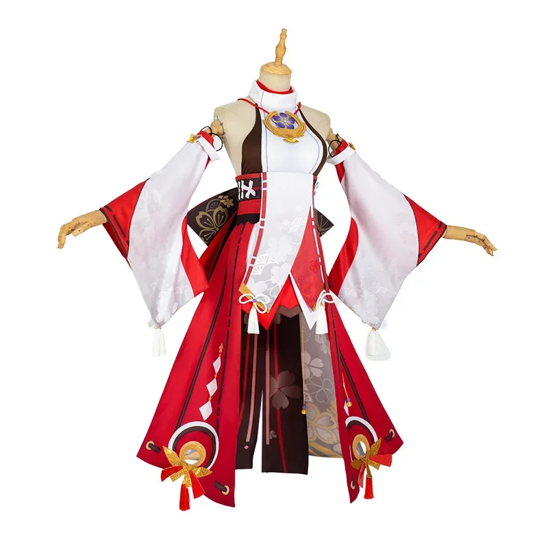 Costume Cosplay Yae Miko, Abit - Synthetic Wigs recensione e prezzo