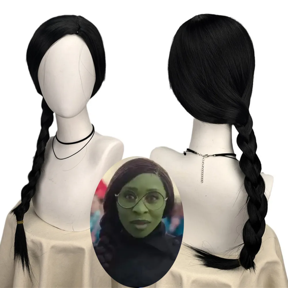 Parrucche Wicked Elphaba per d - Synthetic Braided Wigs For Black Women recensione e prezzo