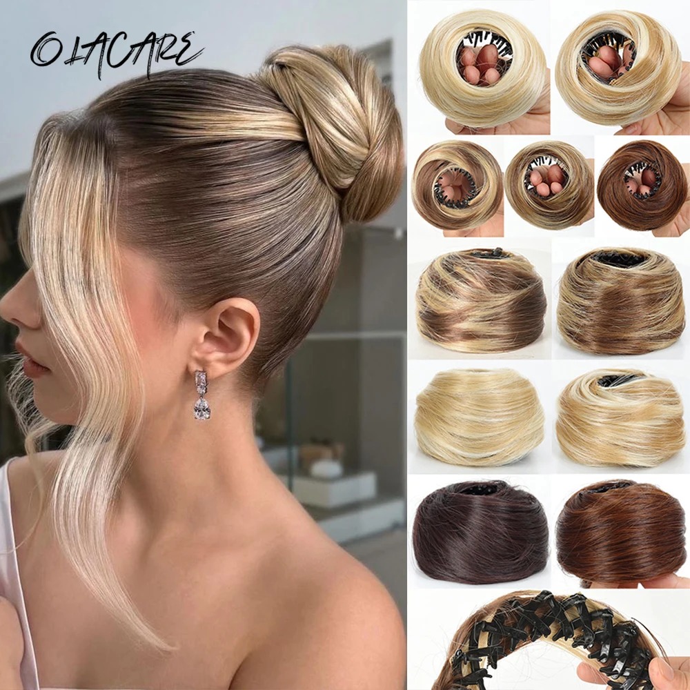 Fermaglio per capelli sintetic - Claw Clip Messy Bun Hair Piece recensione e prezzo