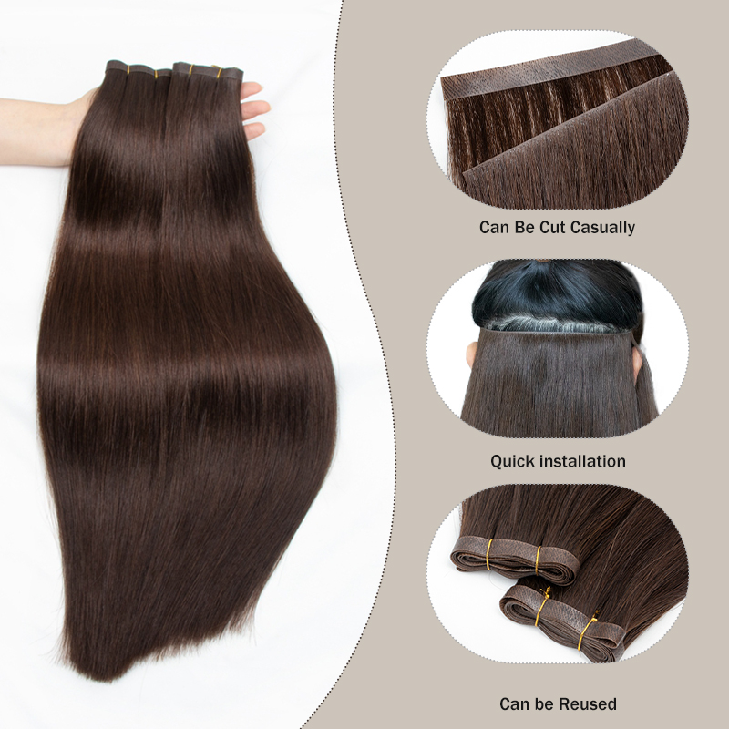 Extension per capelli in vera  - Invisible Tape In Extensions Real Hair recensione e prezzo